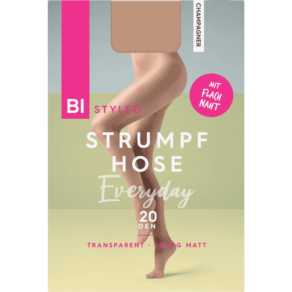 Bild: BI STYLED Strumpfhose Everyday champagner