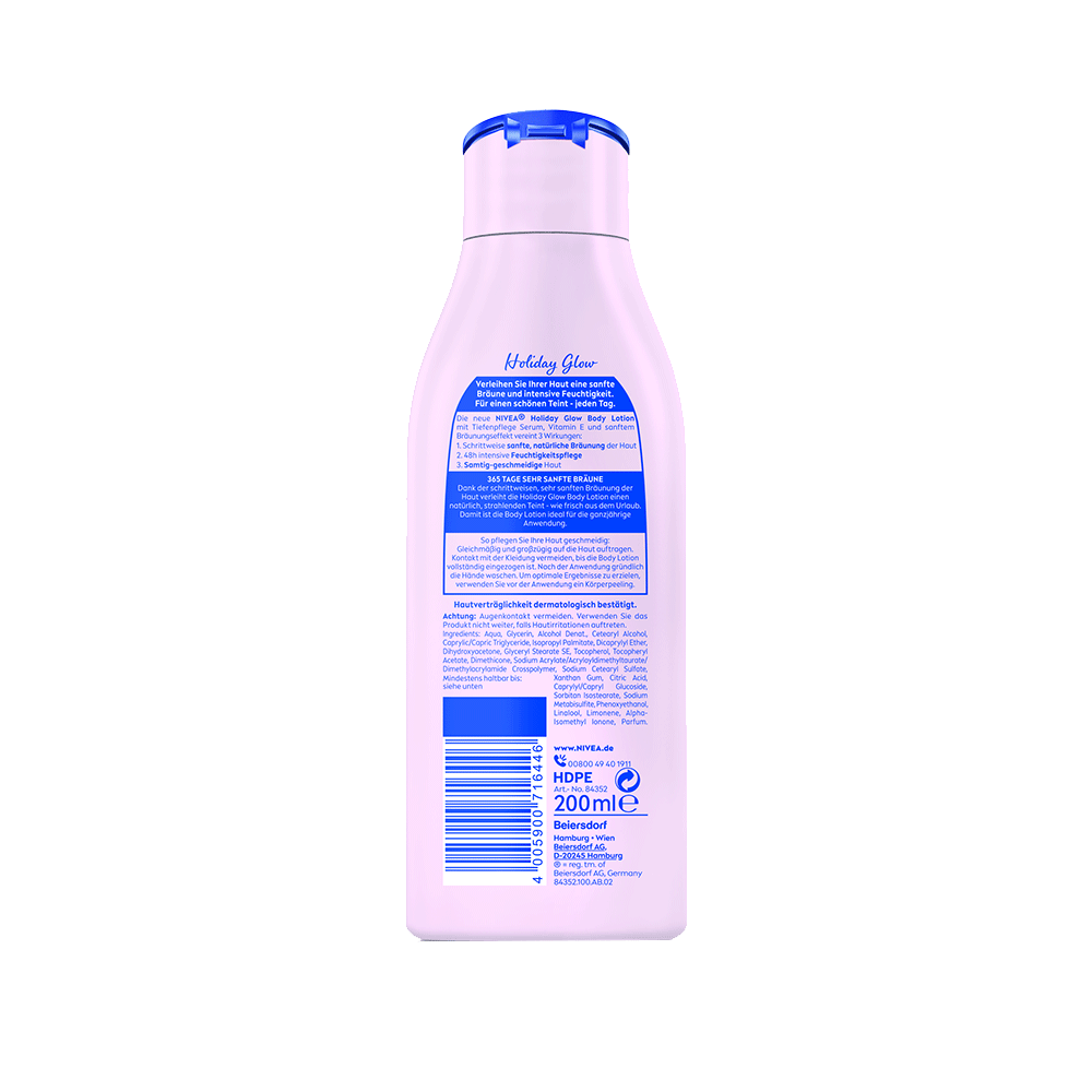 Bild: NIVEA Body Lotion Holiday Glow 