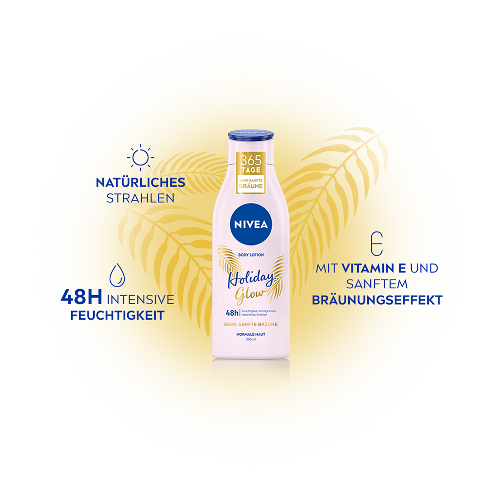 Bild: NIVEA Body Lotion Holiday Glow 