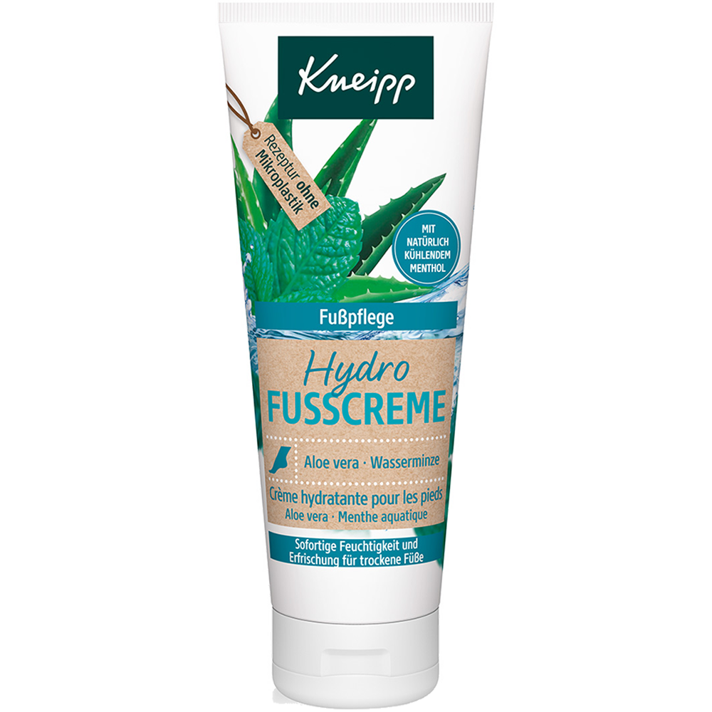 Bild: Kneipp Hydro Fußcreme Aloe Vera 