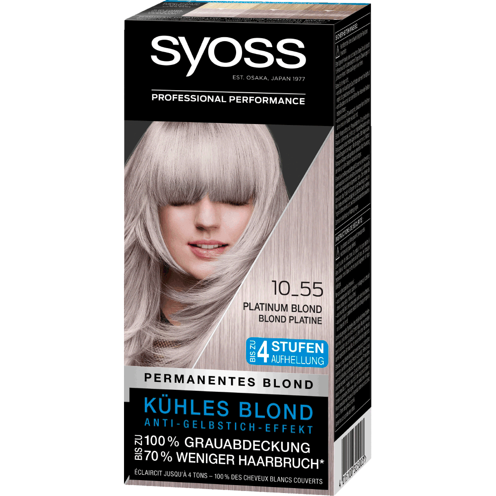 Bild: syoss Cool Blonds platinum blond