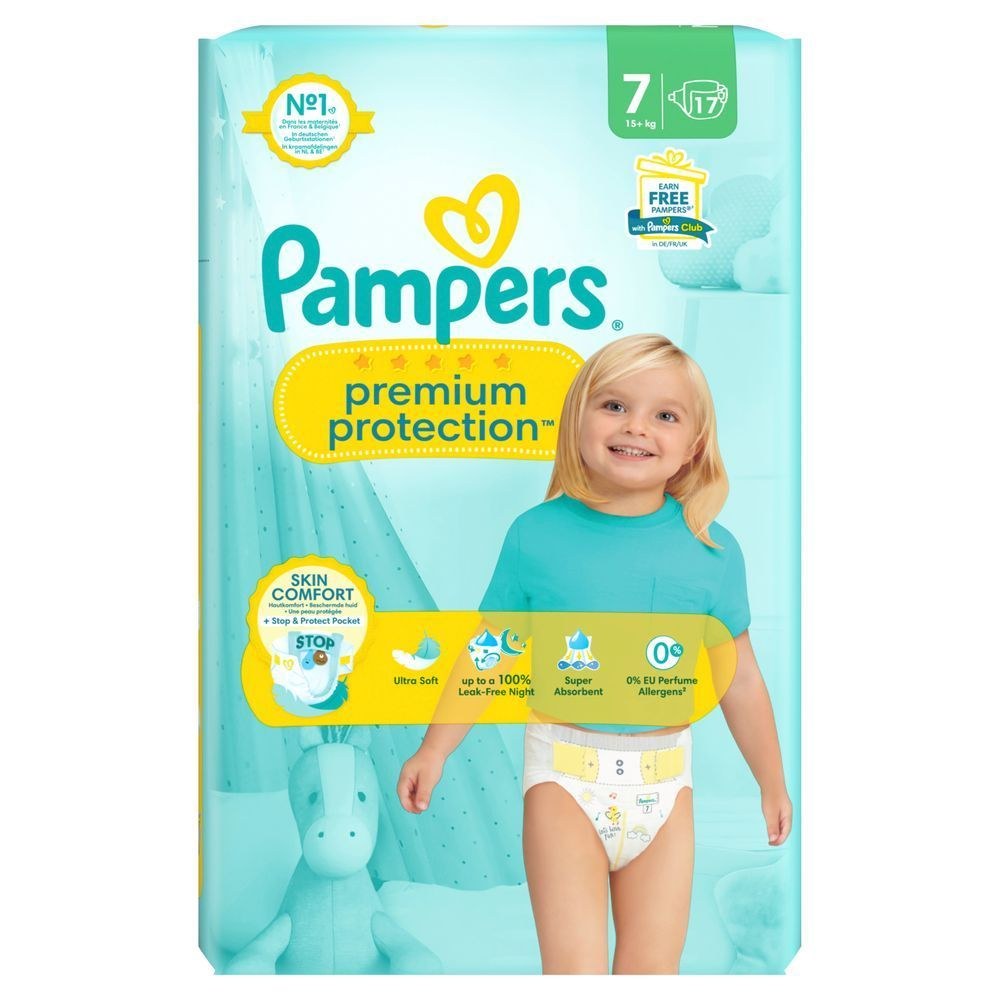 Bild: Pampers Premium Protection Größe 7 