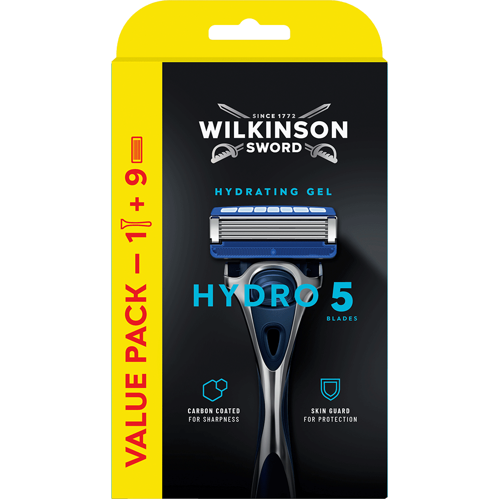 Bild: Wilkinson Hydro 5 Rasierer mit Rasierklingen 