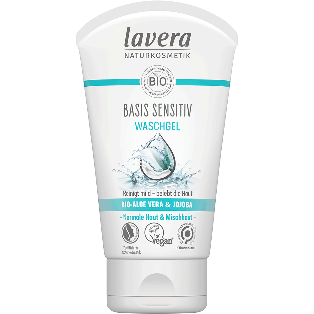 Bild: lavera Basis Sensitiv Waschgel Aloe Vera & Jojobaöl 