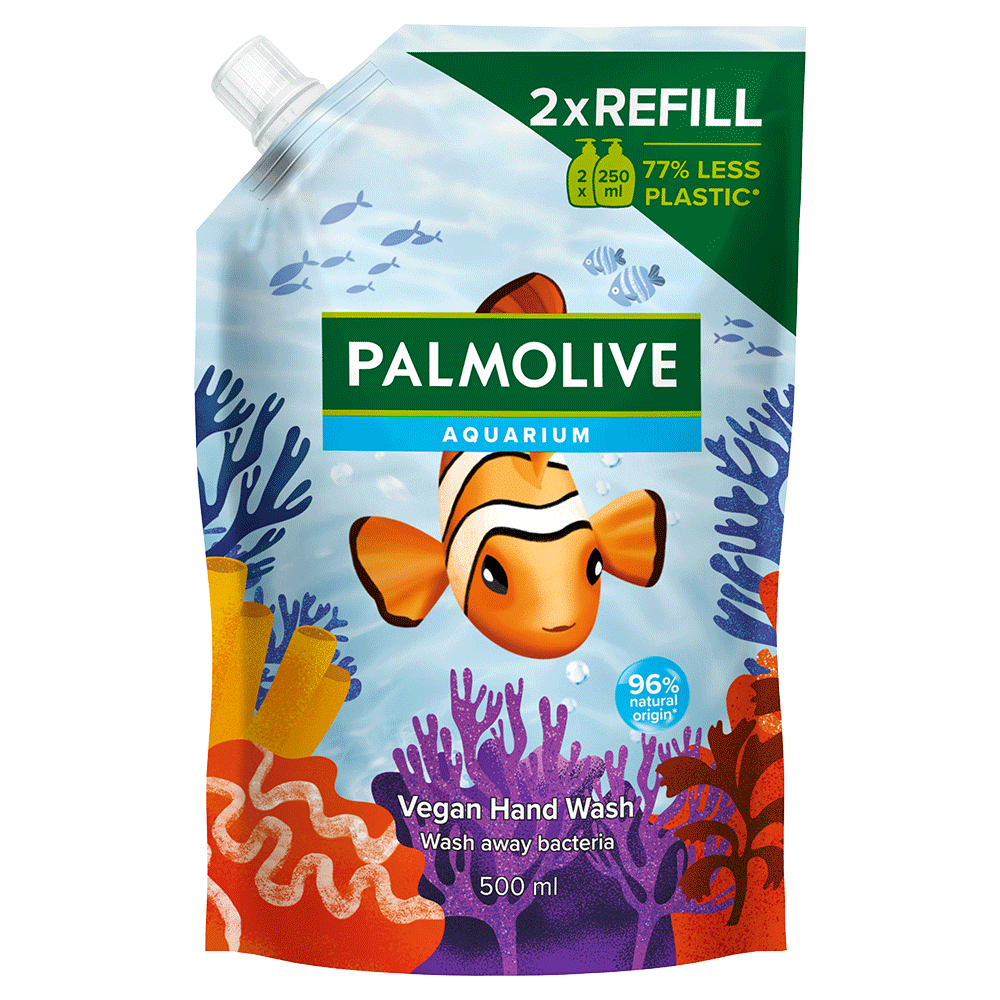 Bild: Palmolive Flüssigseife Aquarium Nachfüllung 