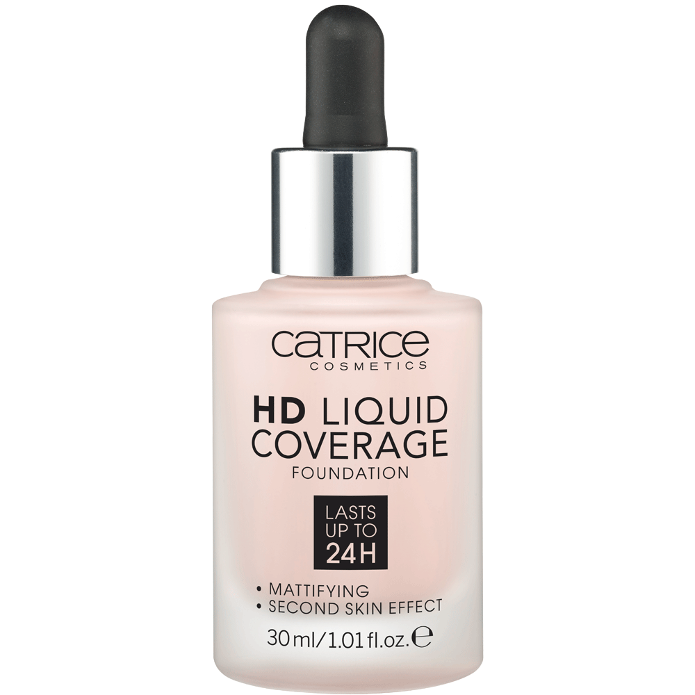 Bild: Catrice HD Liquid Coverage Foundation 002 porcelain beige