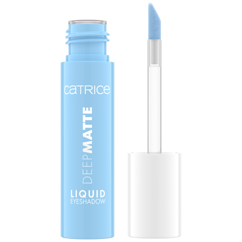 Bild: Catrice Deep Matte Liquid Lidschatten Blue Breeze