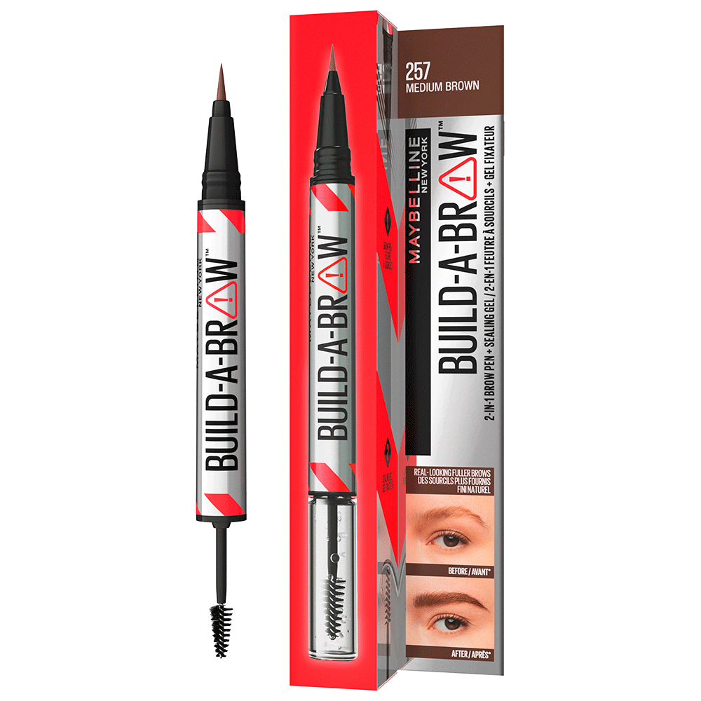 Bild: MAYBELLINE Build-A-Brow Augenbrauenstift Medium Brown