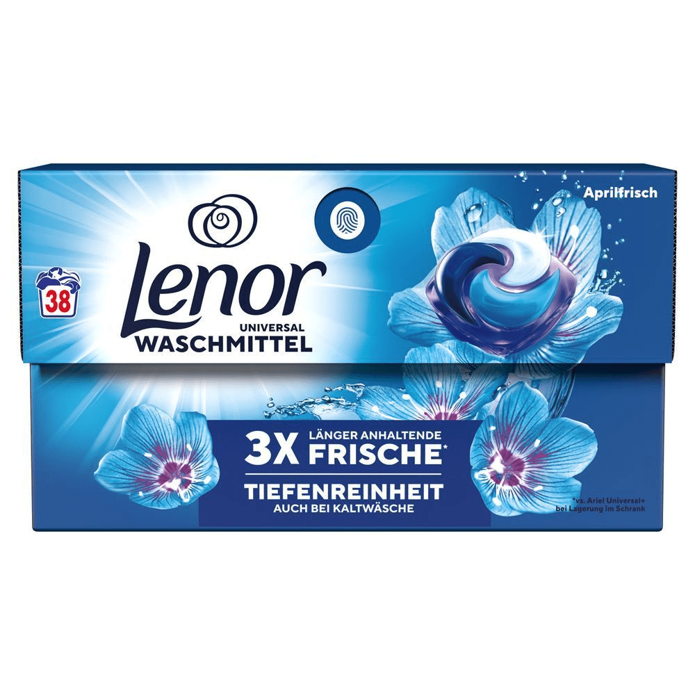 Bild: Lenor Waschmittel PODS Universal Aprilfrisch 