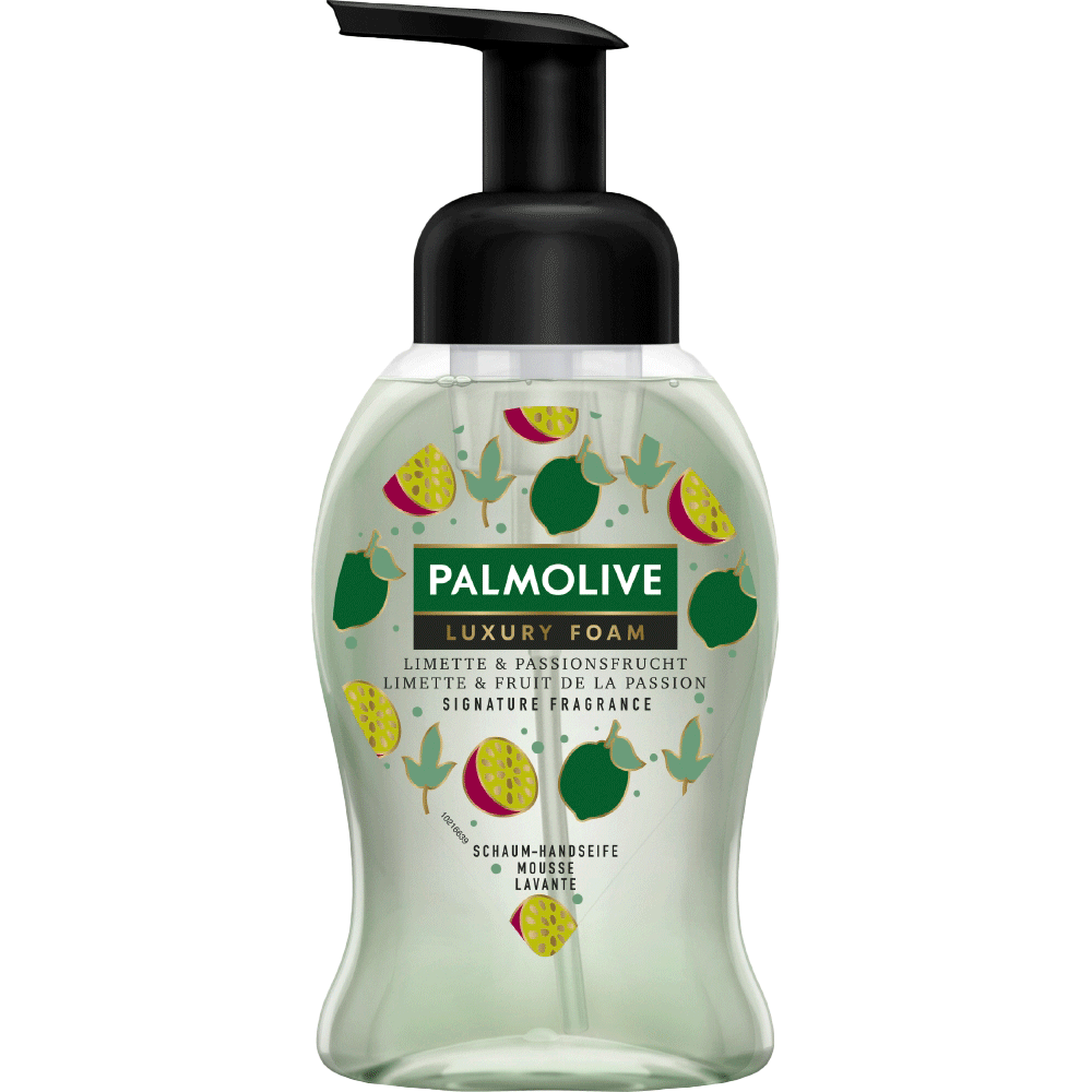 Bild: Palmolive Luxury Foam Schaum-Handseife Limette & Passionsfrucht 