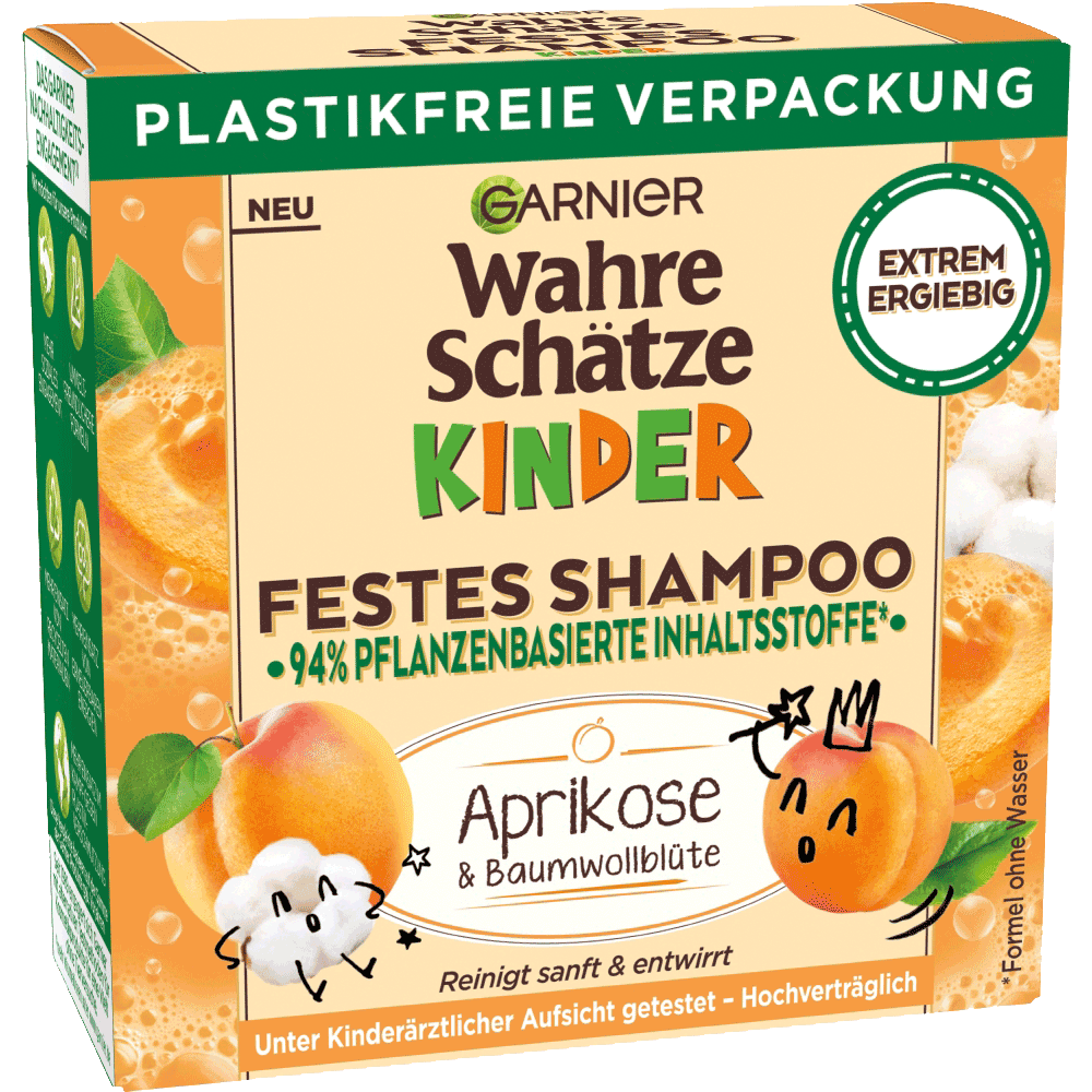 Bild: GARNIER Festes Shampoo Kinder 