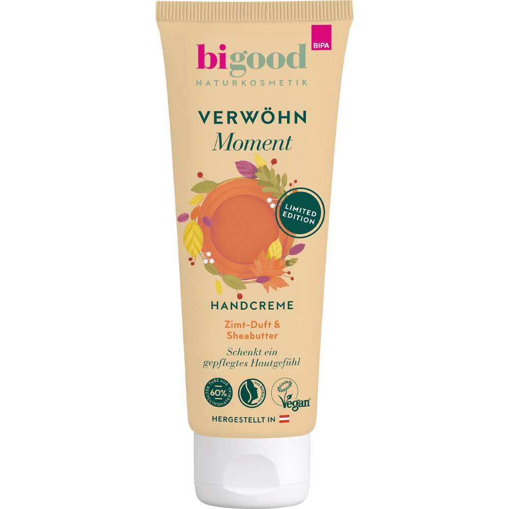 Bild: bi good Handcreme Verwöhn Moment Limited Edition 