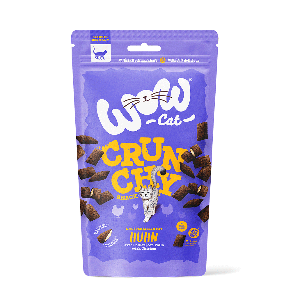 Bild: WOW Cat Crunchy Snack Huhn 