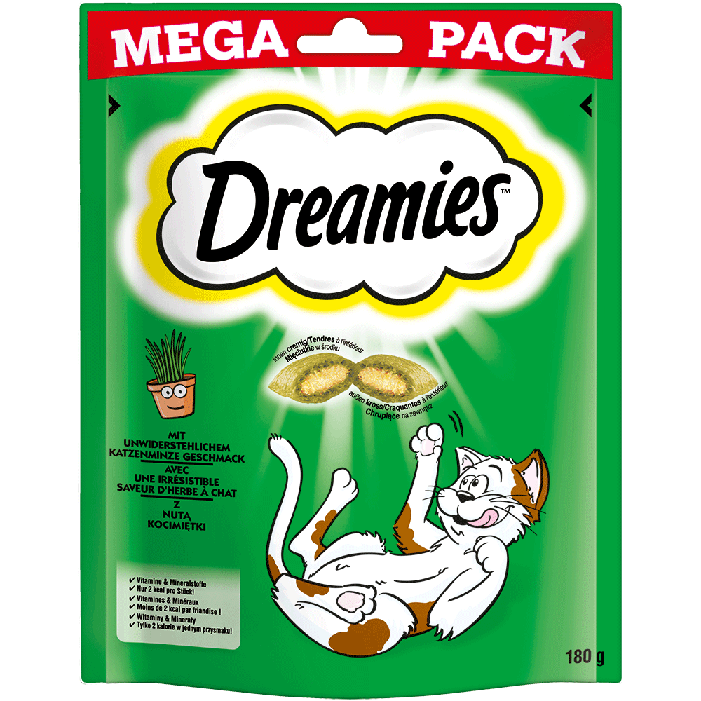 Bild: Dreamies mit Katzenminze 