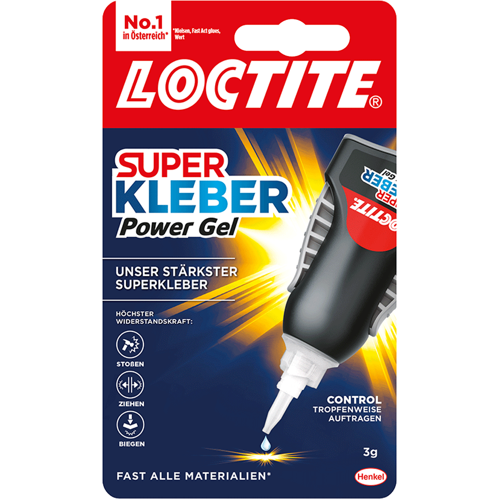 Bild: LOCTITE Super Kleber Power Gel 