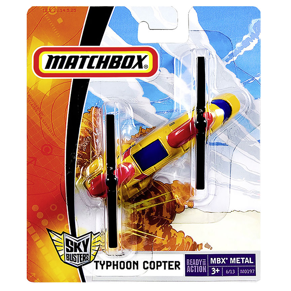 Bild: Matchbox Hubschrauber Skybuster 