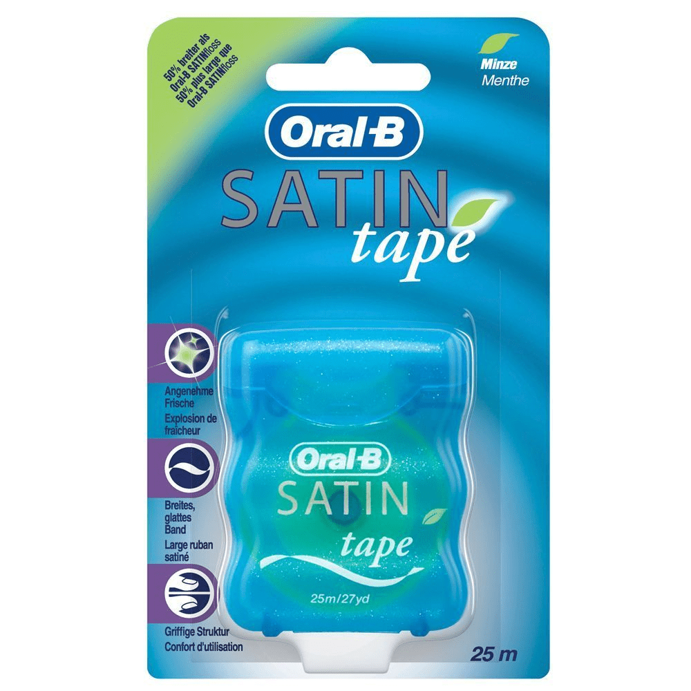 Bild: Oral-B Satin Tape Zahnseide Minze 