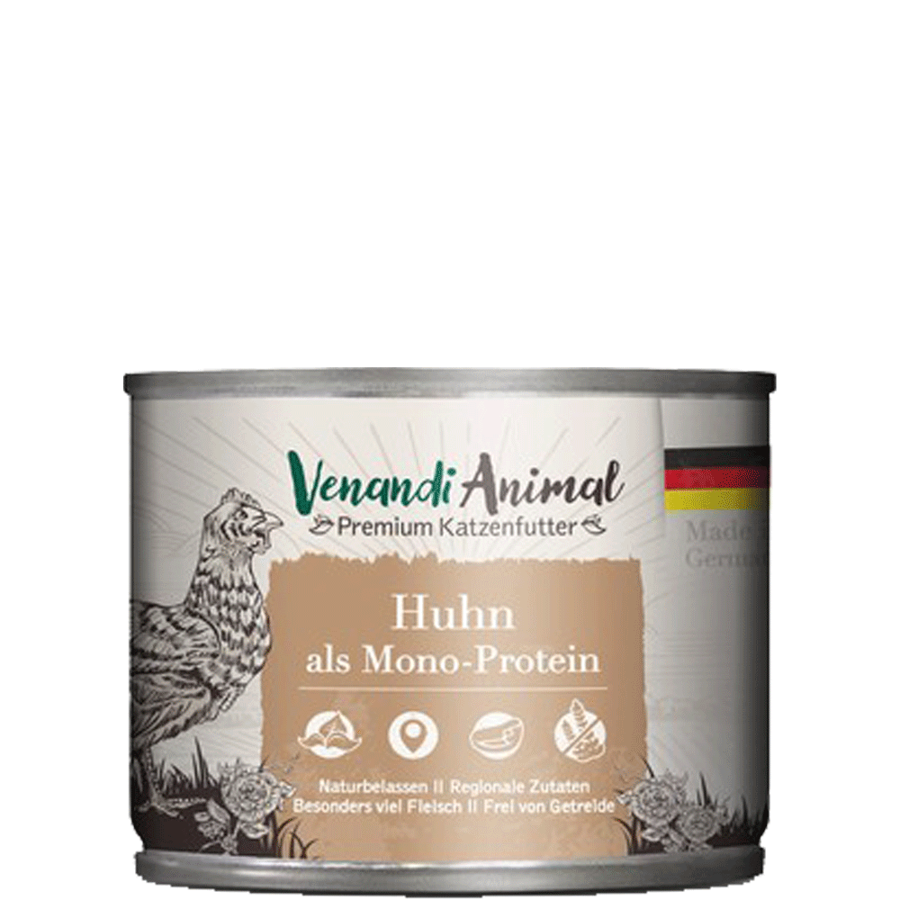 Bild: Venandi Animal Huhn als Monoprotein 