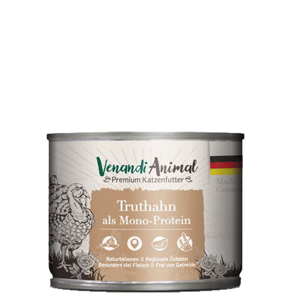 Bild: Venandi Animal Truthahn als Monoprotein 