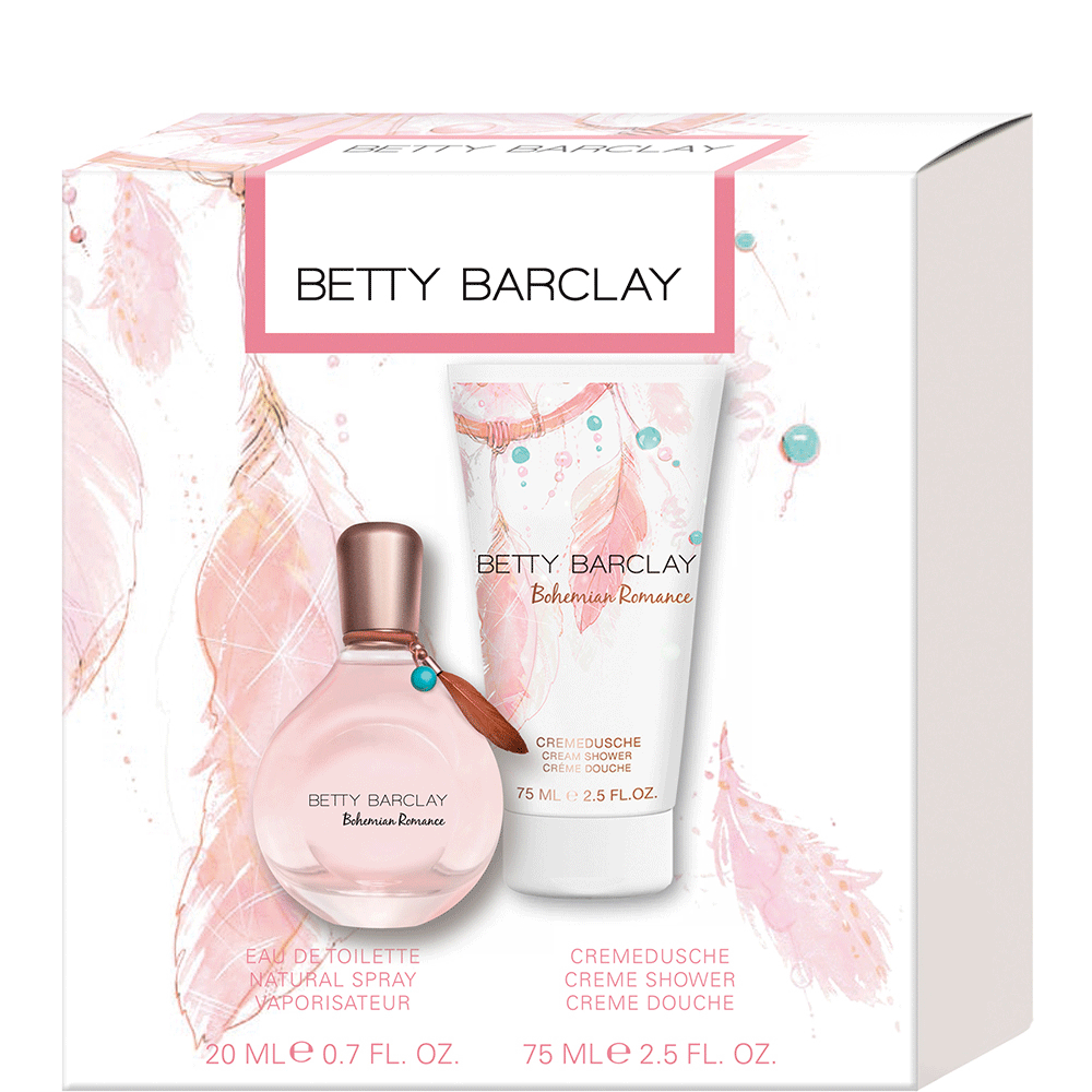 Bild: Betty Barclay Bohemian Romance Geschenkset Eau de Toilette 20 ml + Duschgel 75 ml 