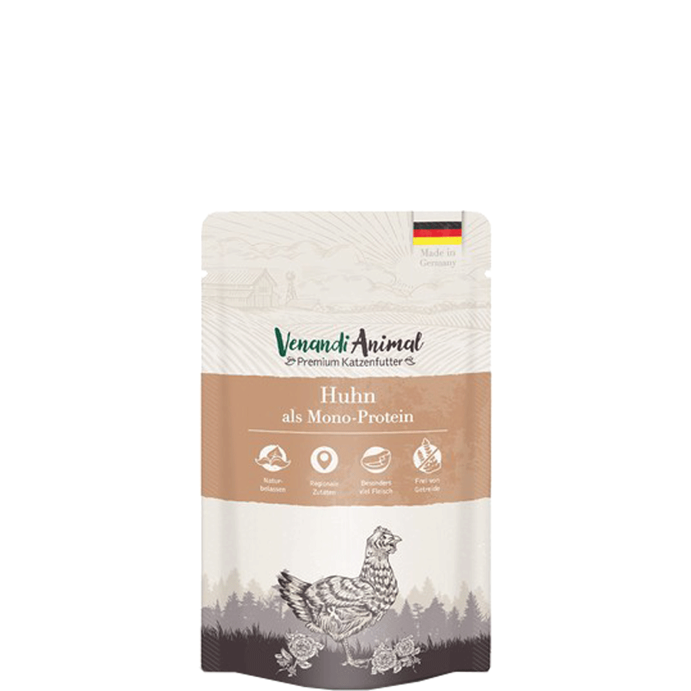 Bild: Venandi Animal Huhn als Monoprotein 