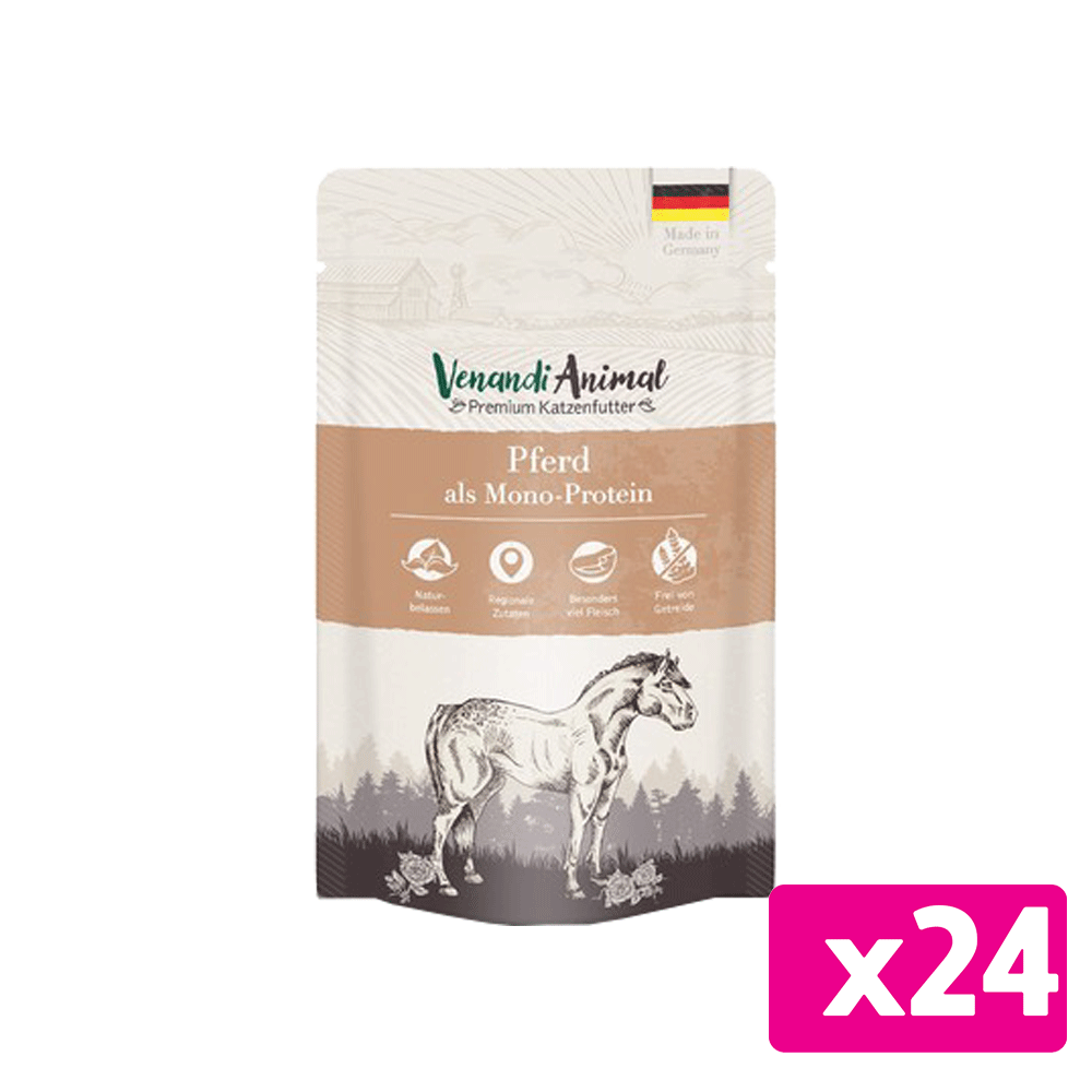 Bild: Venandi Animal Pferd als Monoprotein 