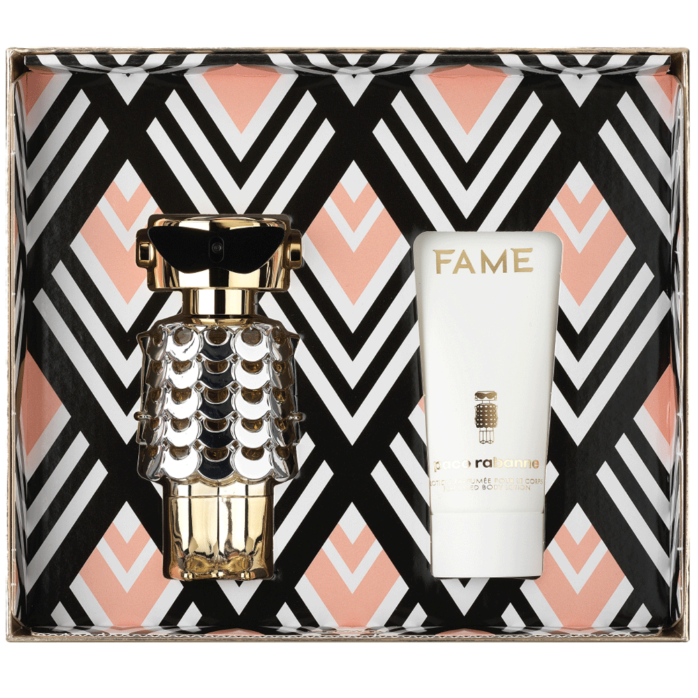 Bild: Paco Rabanne Fame Geschenkset Eau de Parfum 50 ml + Bodylotion 75 ml 