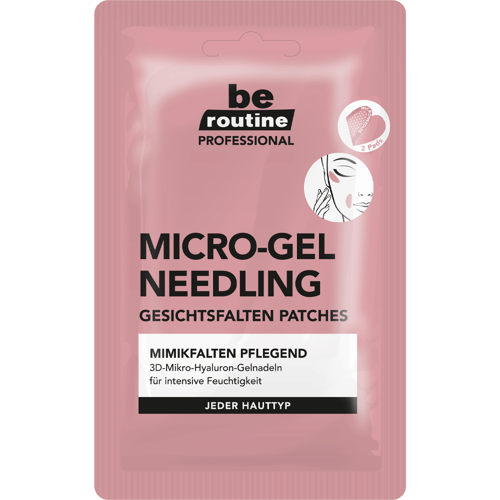 Bild: b.e. ROUTINE Gesichtsfalten Patches Micro-Gel Needling 