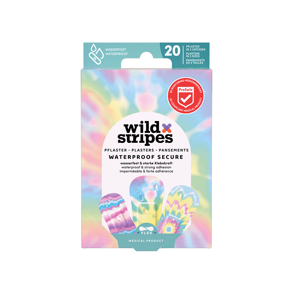 Bild: Wild Stripes Pflaster Waterproof Secure 