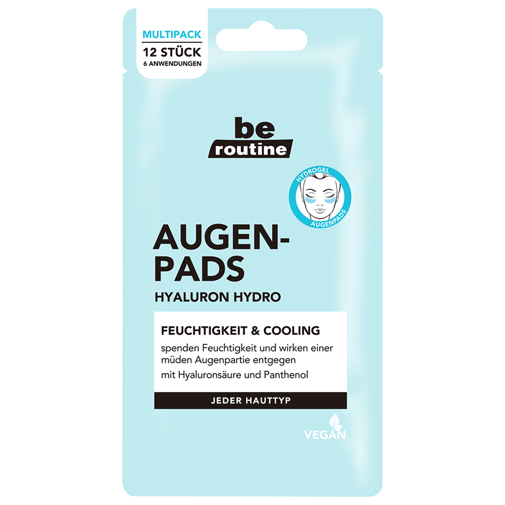 Bild: b.e. ROUTINE Augenpads Hyaluron Hydro 