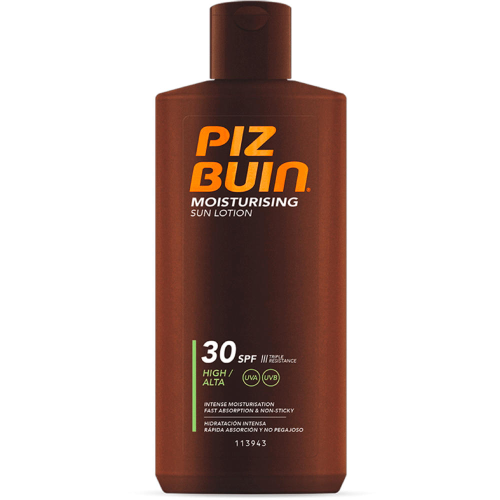 Bild: PIZ BUIN Moisturizing Sun Lotion LSF 30 