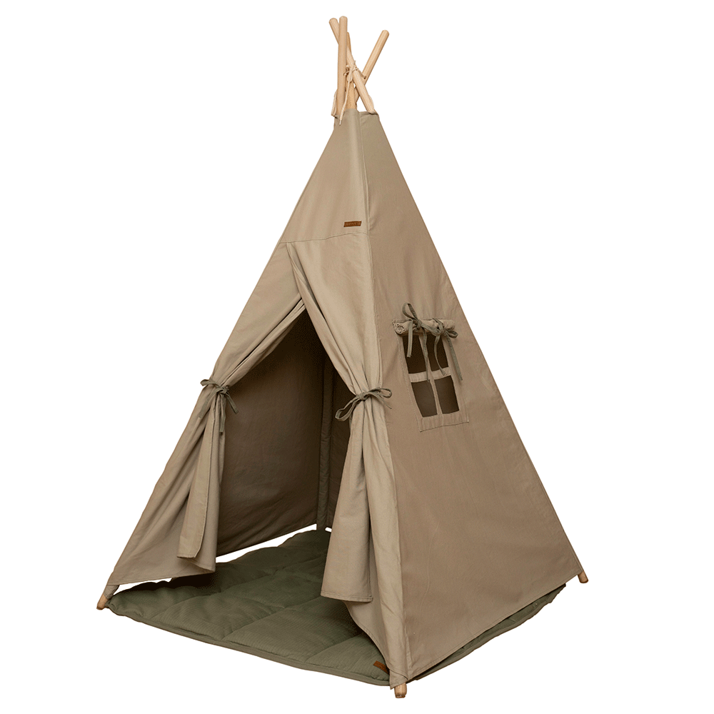 Bild: Little Dutch Tipi Zelt Olive