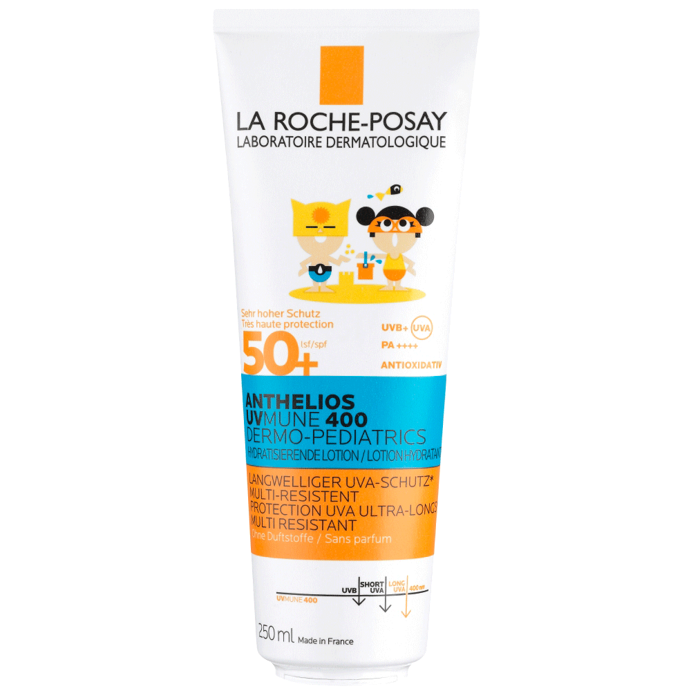 Bild: La Roche-Posay Anthelios UV Mune 400 Dermo-Pediatrics Sonnencreme LSF 50+ 