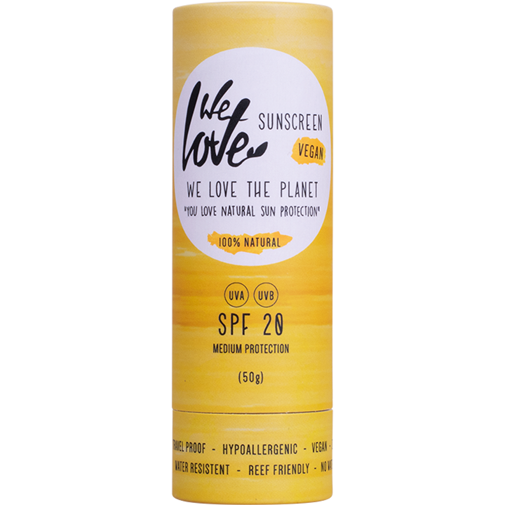 Bild: We love the planet Sun Stick Sonnenschutz SPF 20 