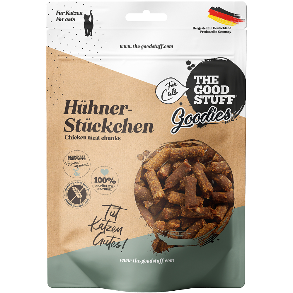 Bild: The Goodstuff for Cats Goodies Hühner Stückchen 