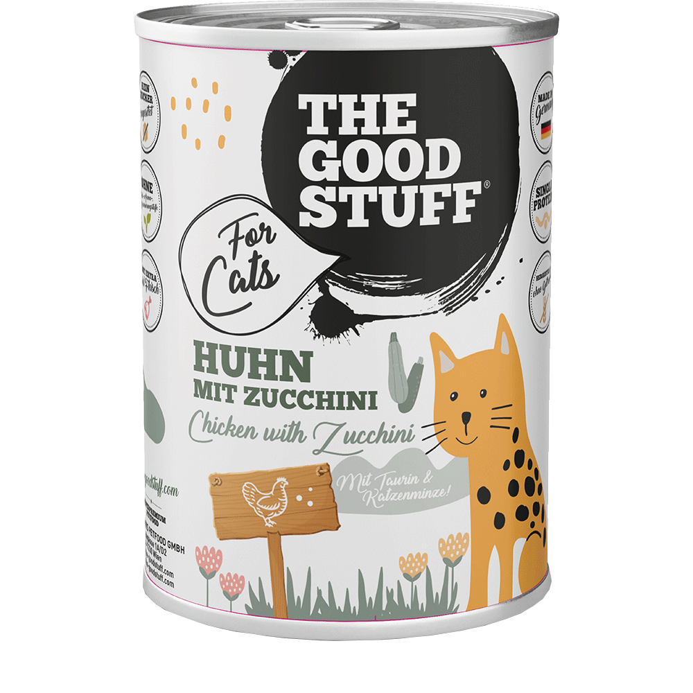 Bild: The Goodstuff for Cats Huhn mit Zucchini 