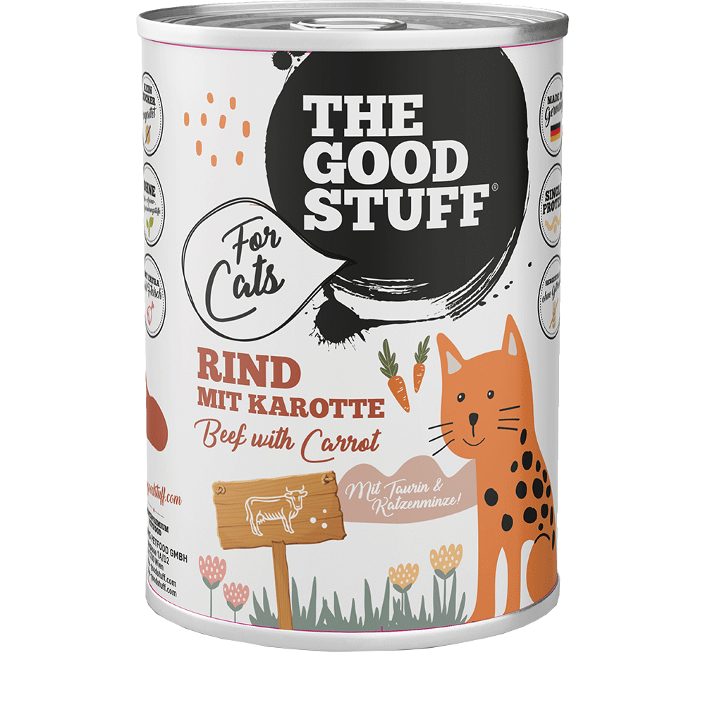 Bild: The Goodstuff for Cats Rind mit Karotte 