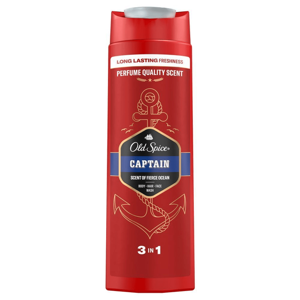 Bild: Old Spice Captain Duschgel & Shampoo Für Männer 