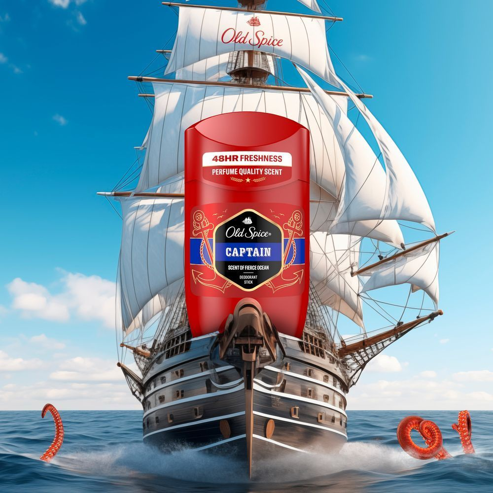 Bild: Old Spice Captain Deo Stick für Männer 