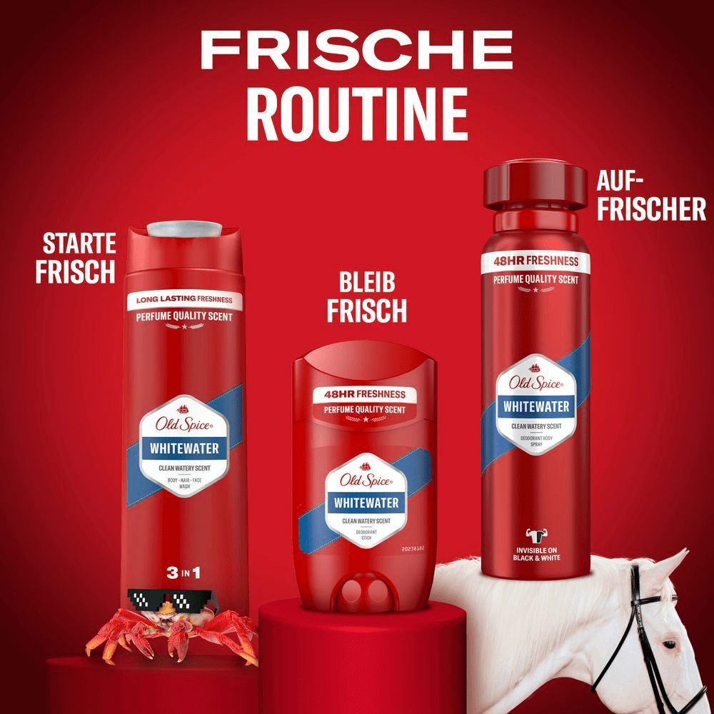 Bild: Old Spice Whitewater 3-in-1 Duschgel &amp; Shampoo für Männer 