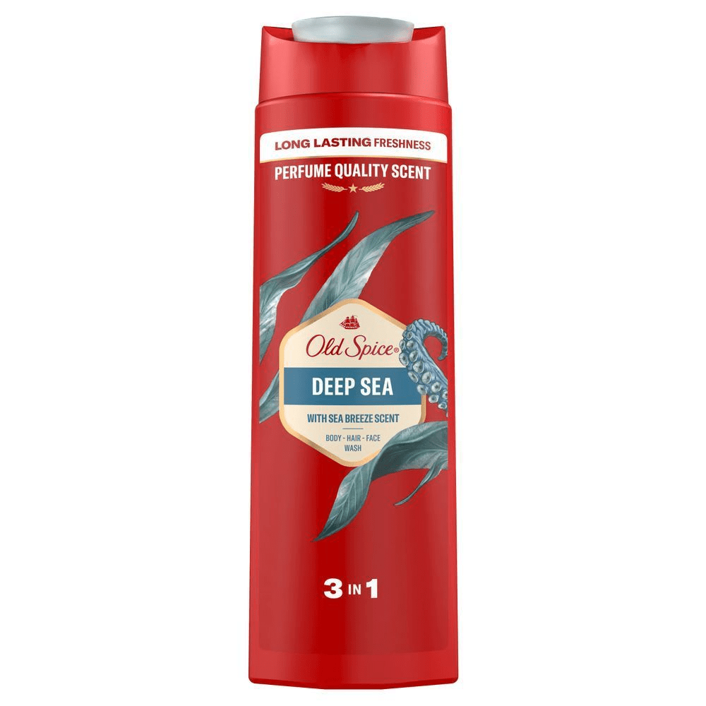 Bild: Old Spice Deep Sea 3-in-1 Duschgel &amp; Shampoo für Männer 