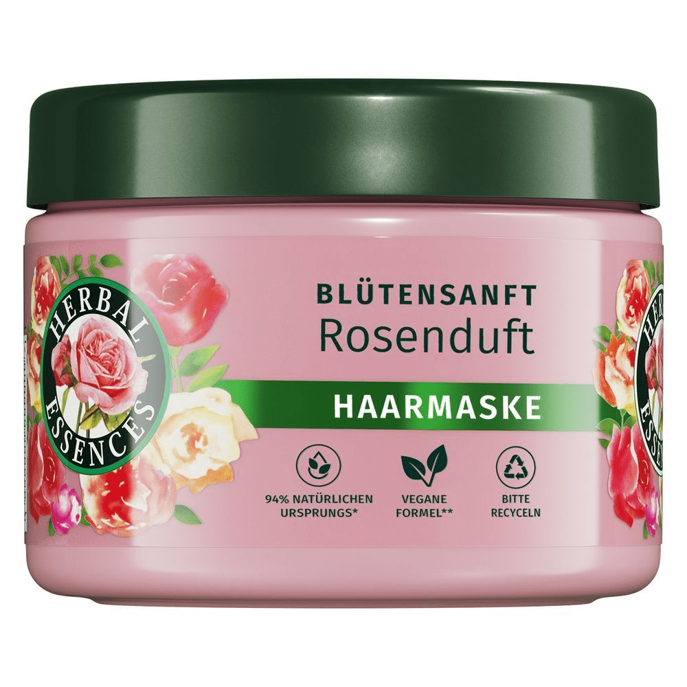 Bild: Herbal essences Blütensanft Haarmaske mit Rosenduft 