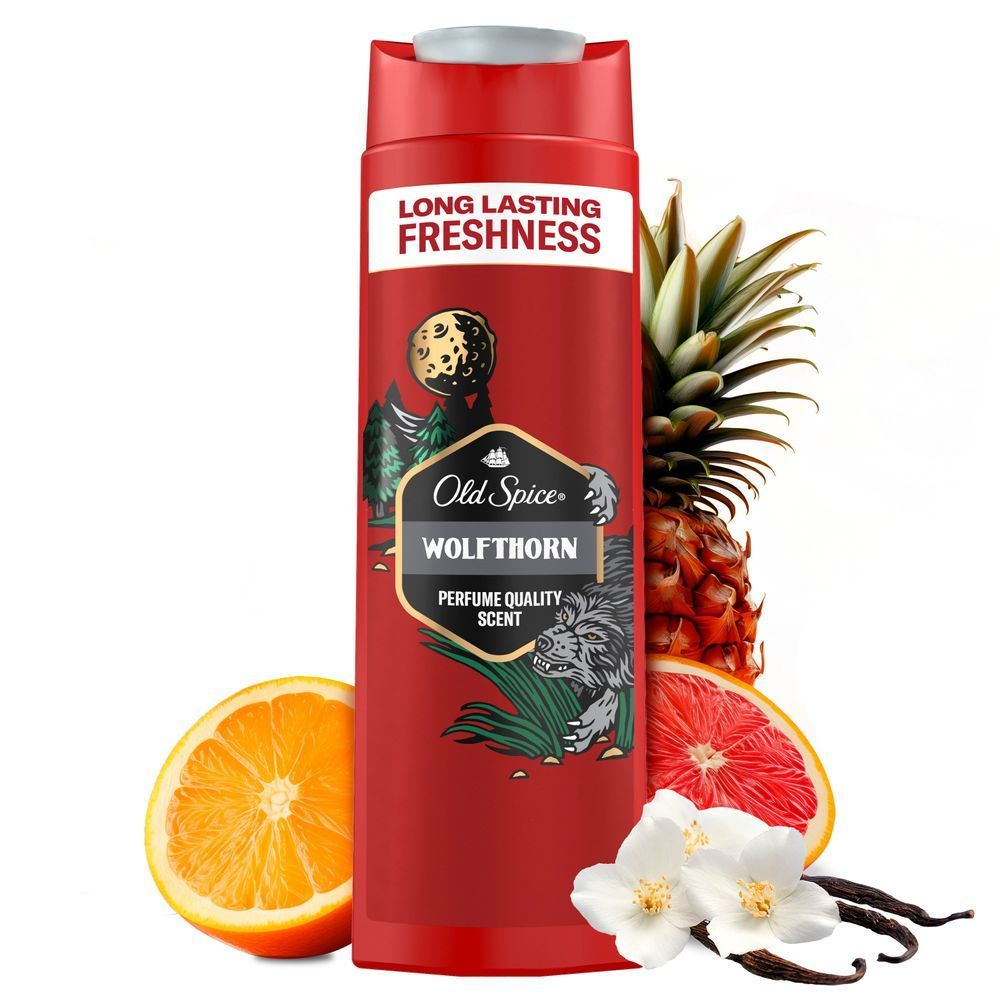 Bild: Old Spice Wolfthorn 3-in-1 Duschgel &amp; Shampoo für Männer 