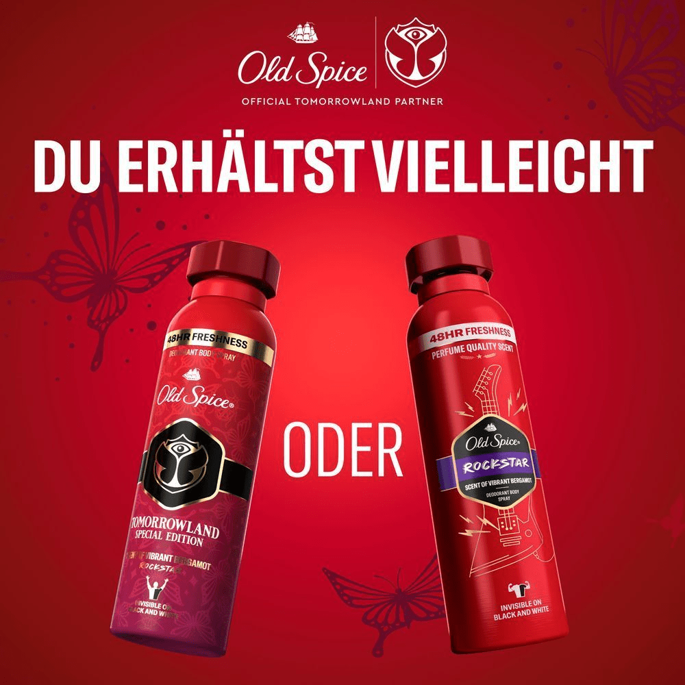 Bild: Old Spice Tomorrowland Limited Edition Deodorant Bodyspray für Männer 