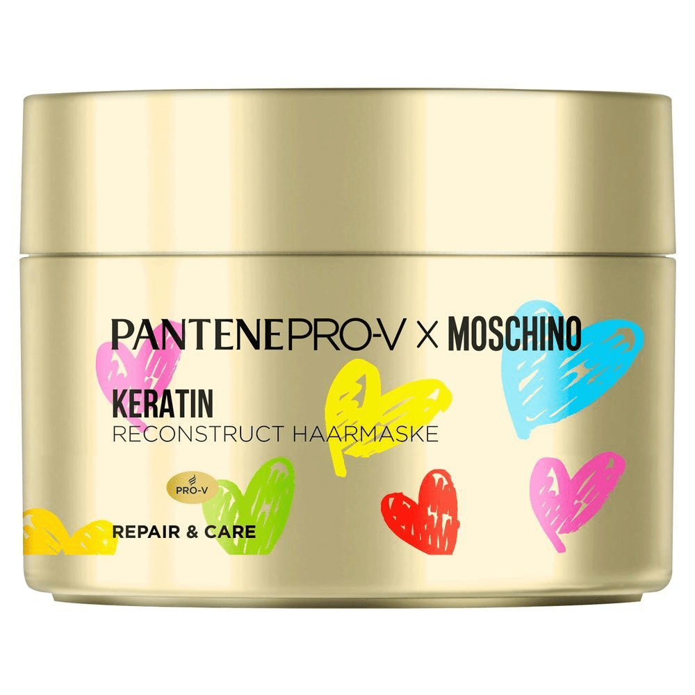 Bild: PANTENE PRO-V Pro-V x Moschino Repair & Care Keratin Reconstruct Haarmaske 