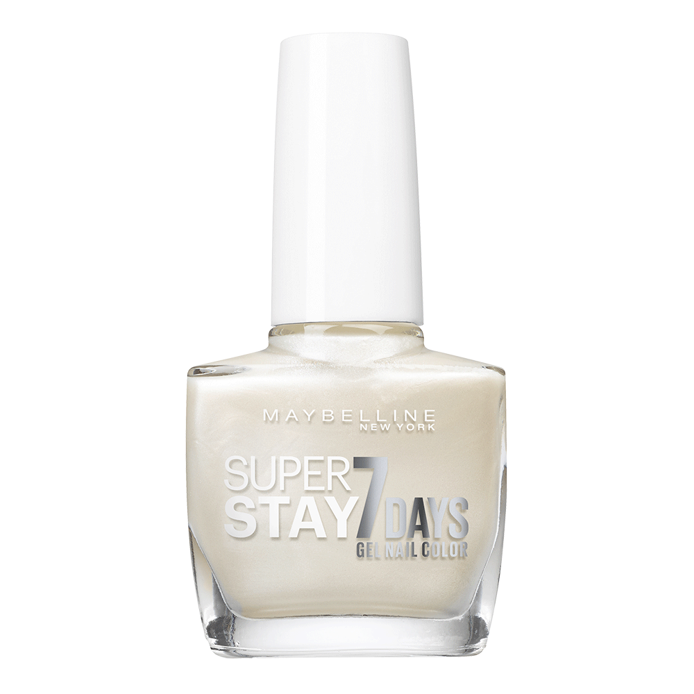 Bild: MAYBELLINE Superstay 7 Days Nagellack pearly white