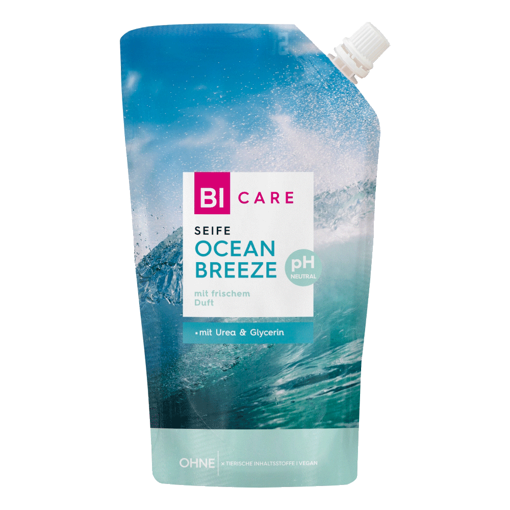 Bild: BI CARE Seife Ocean Breeze Nachfüllbeutel 