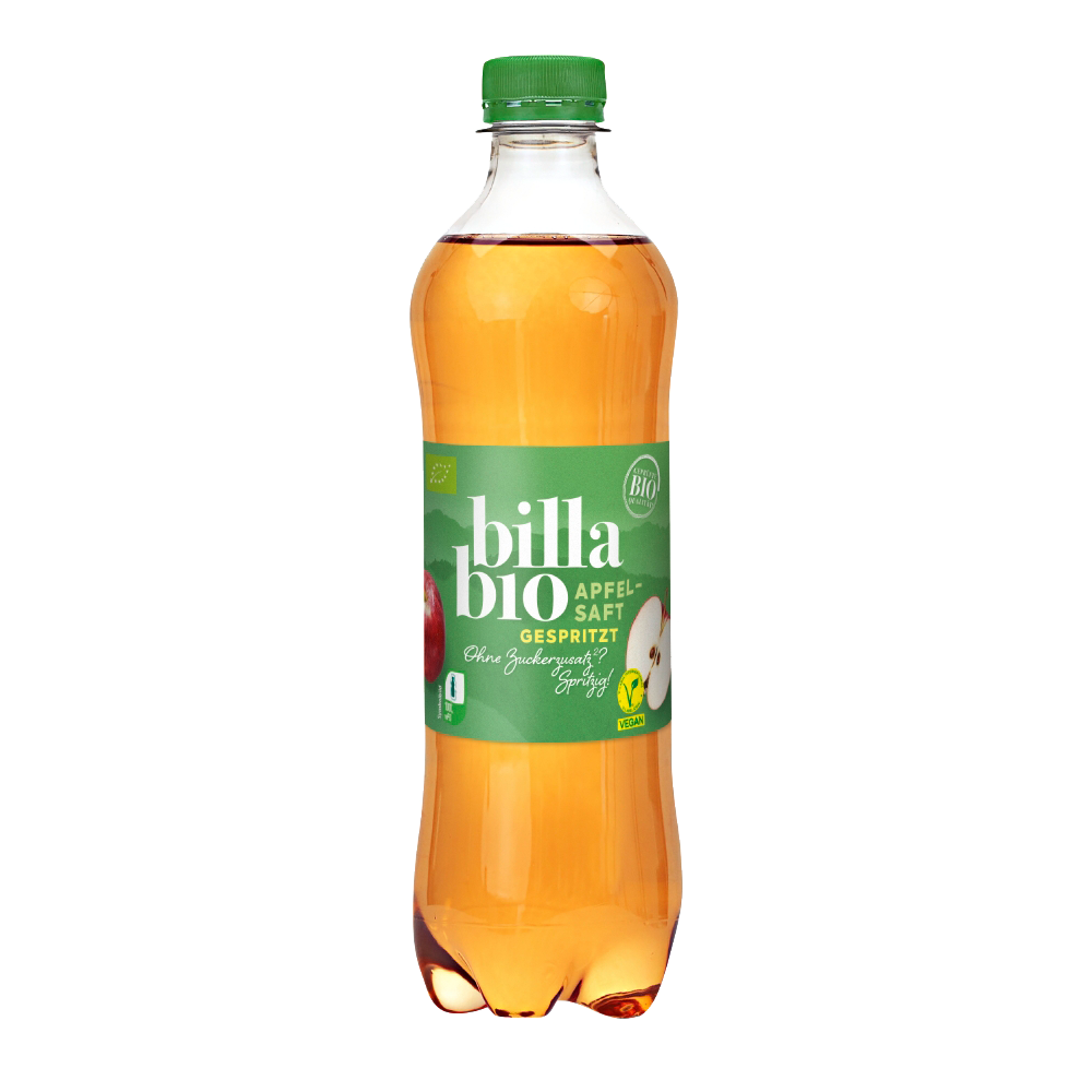 Bild: Billa Bio Apfelsaft Gespritzt 