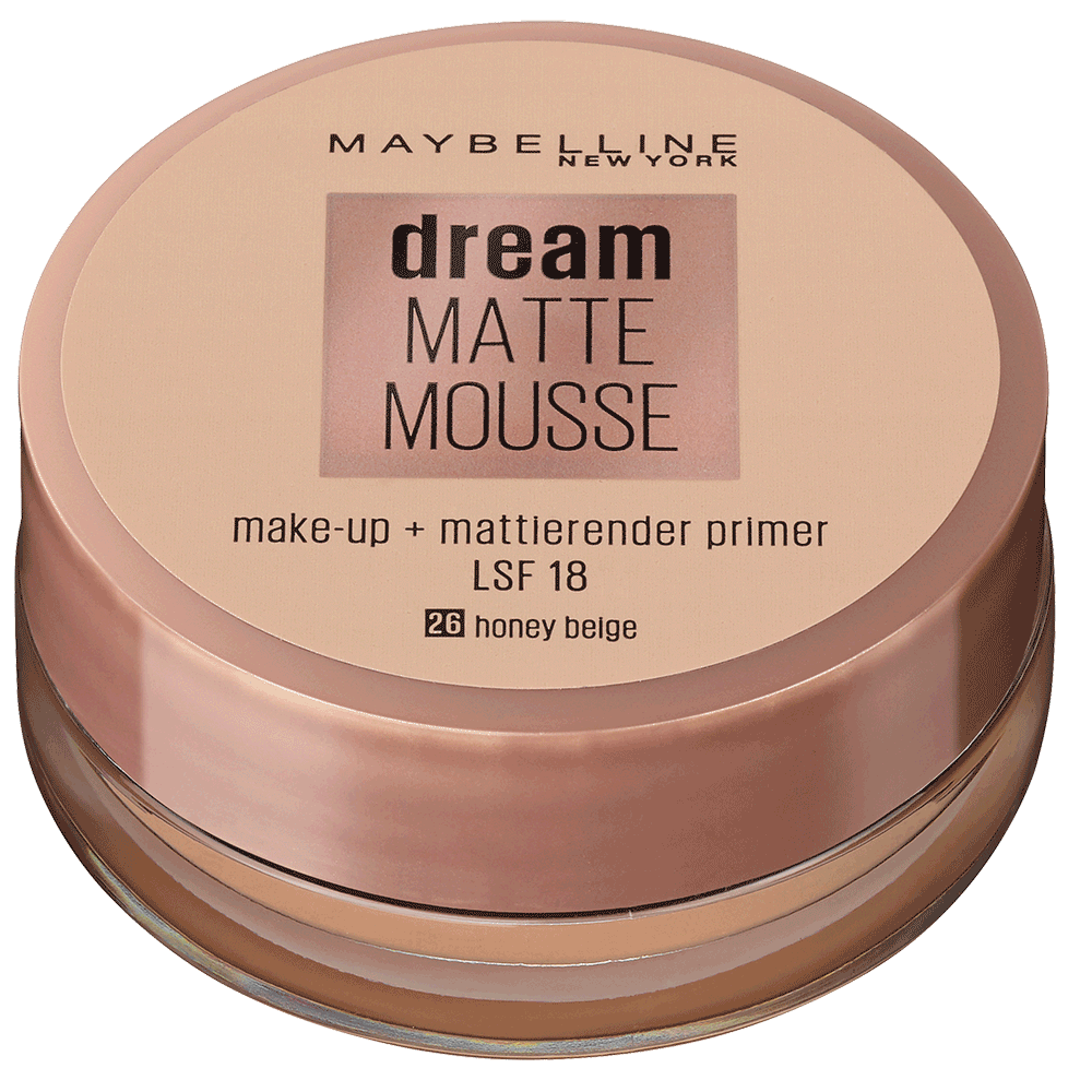 Bild: MAYBELLINE Dream Matte Mousse Make Up honey beige