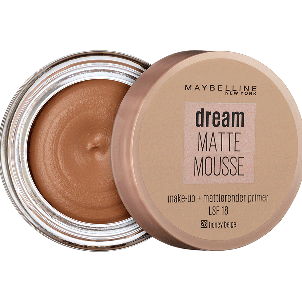 Bild: MAYBELLINE Dream Matte Mousse Make Up honey beige